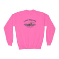 Lake Mohawk Retro Youth Crewneck - Shop Lake Mohawk - Safety Pink / XS