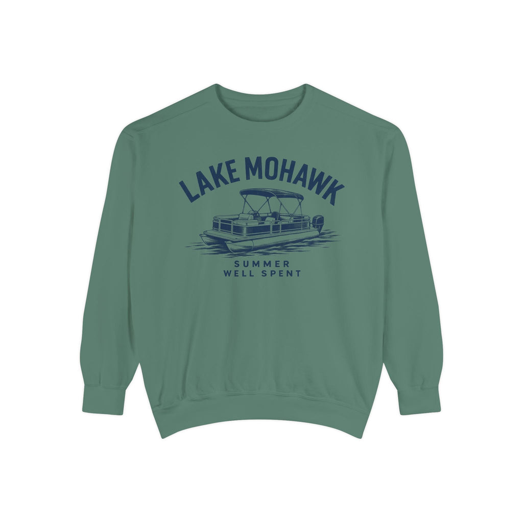 Lake Mohawk Pontoon Crewneck - Shop Lake Mohawk - Light Green / S
