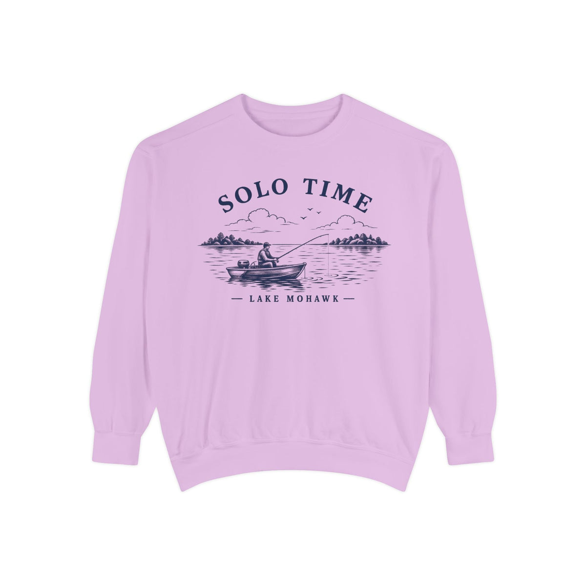 Solo Time Lake Crewneck - Shop Lake Mohawk - Orchid / S