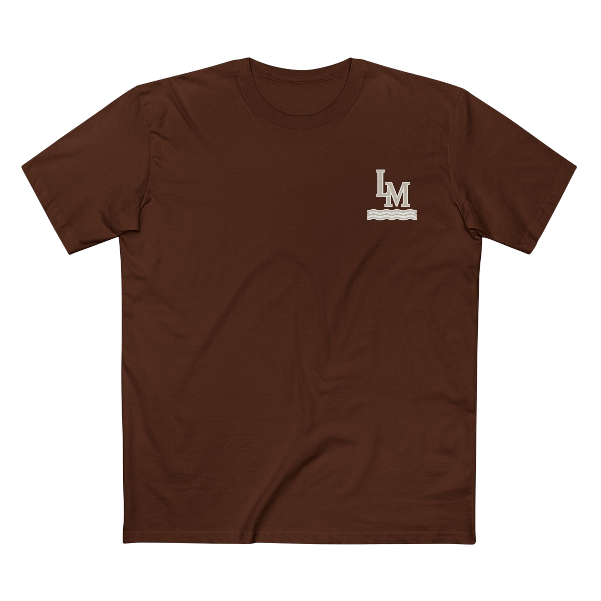 LM Script Chest Logo Tee