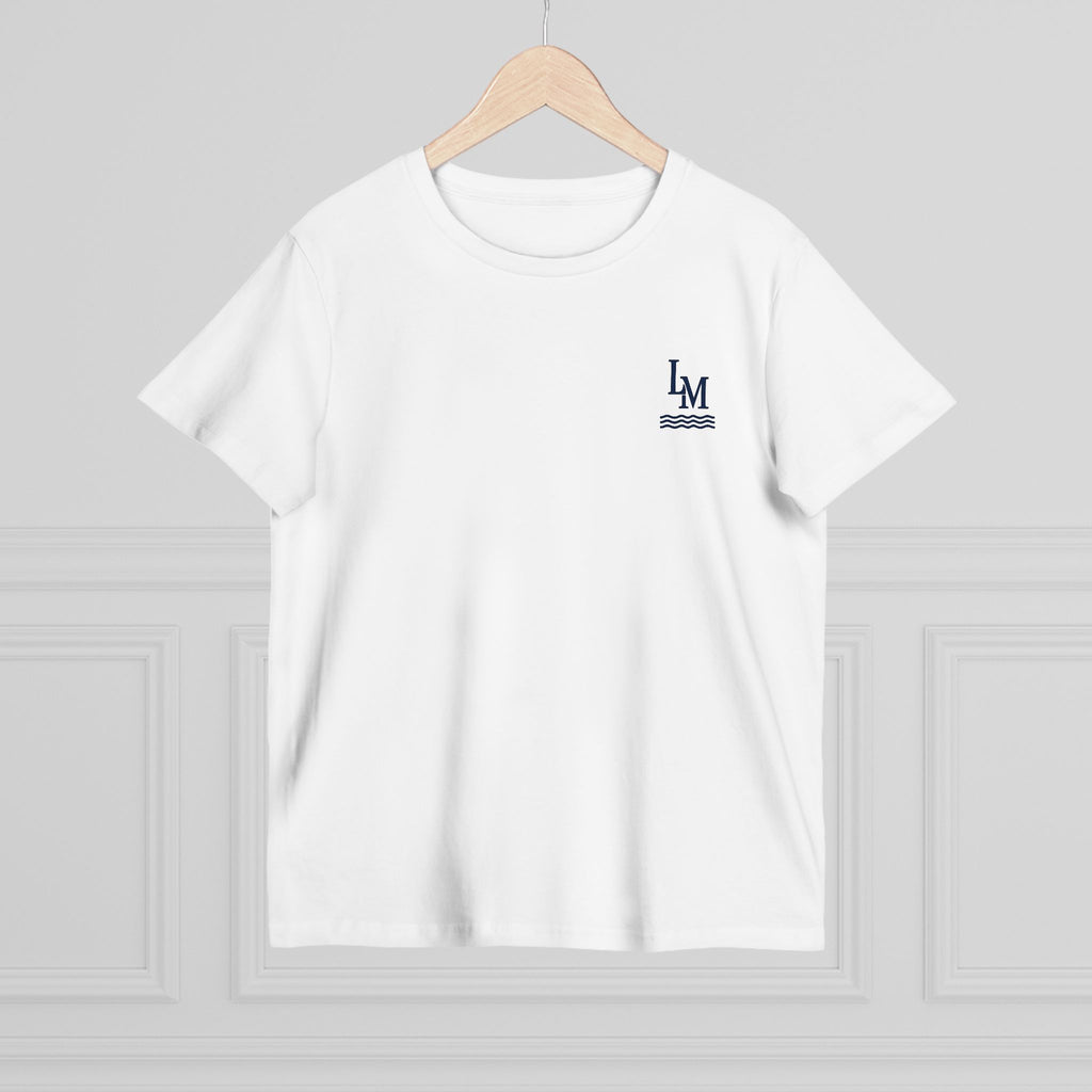 Lake Mohawk Map Women's Tee