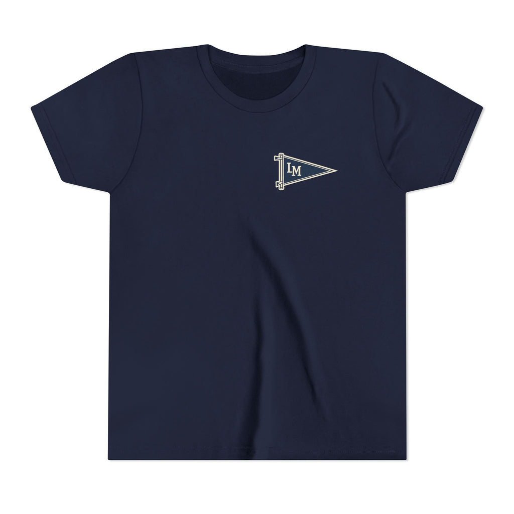 Pennant Youth T-Shirt - Shop Lake Mohawk - S / Navy