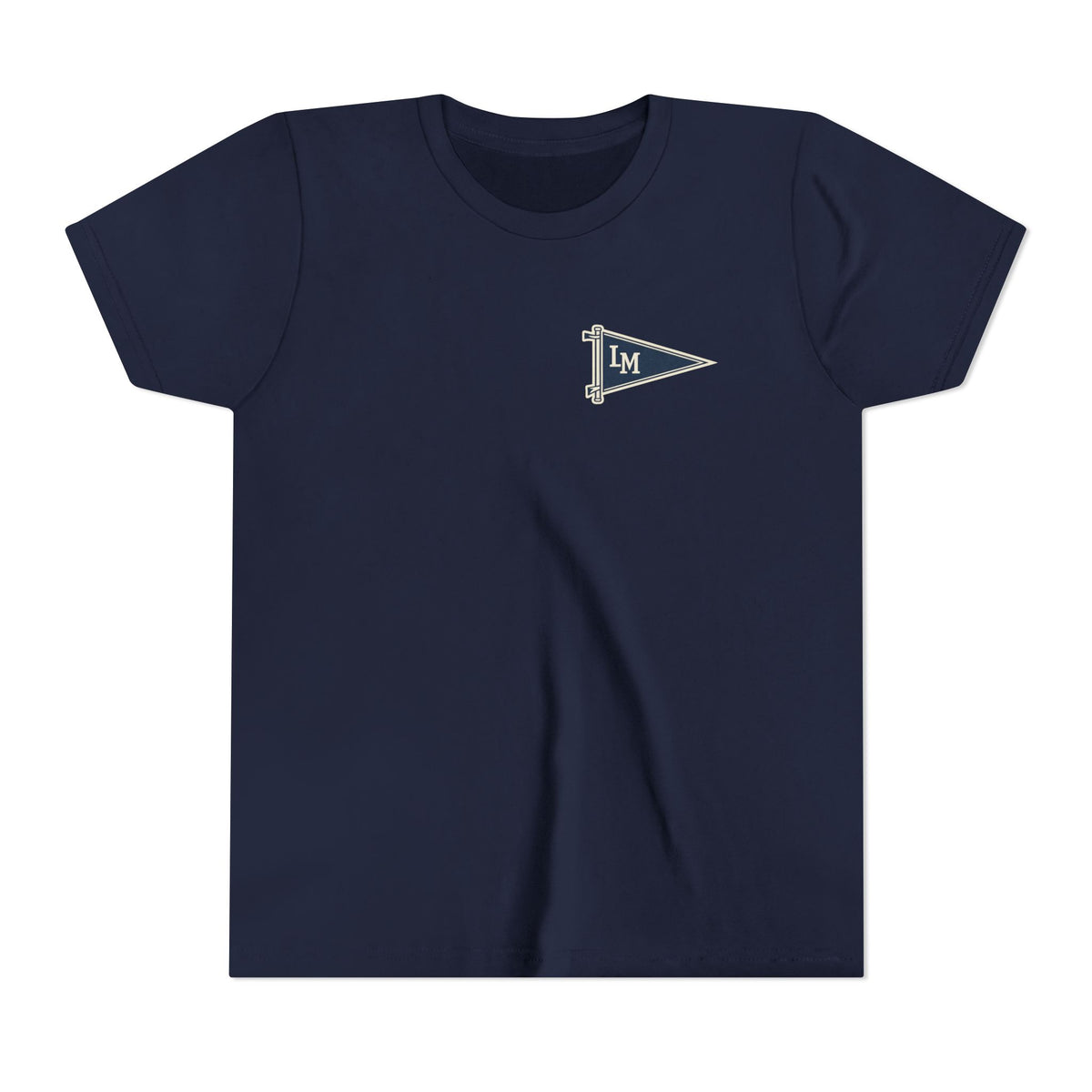 Pennant Youth T-Shirt - Shop Lake Mohawk - S / Navy