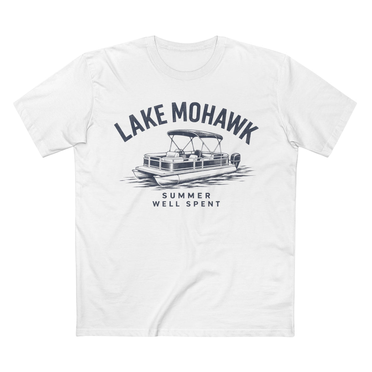 Summer Well Spent T-Shirt - Shop Lake Mohawk - S / White