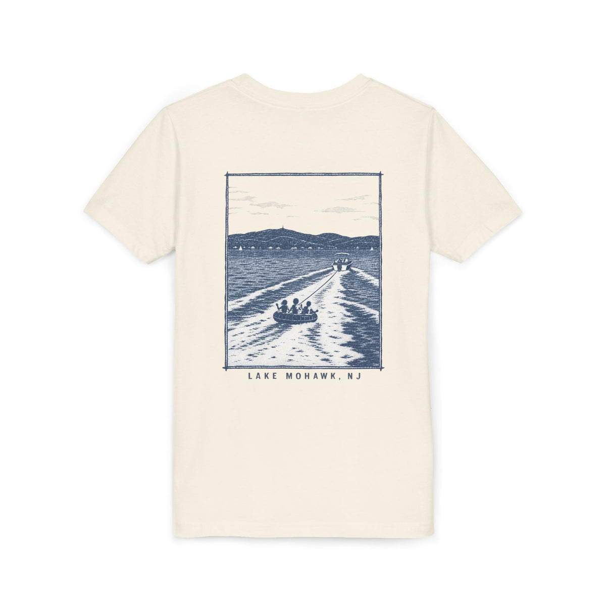 Lake Mohawk Scenic Boat Youth T-Shirt - Shop Lake Mohawk