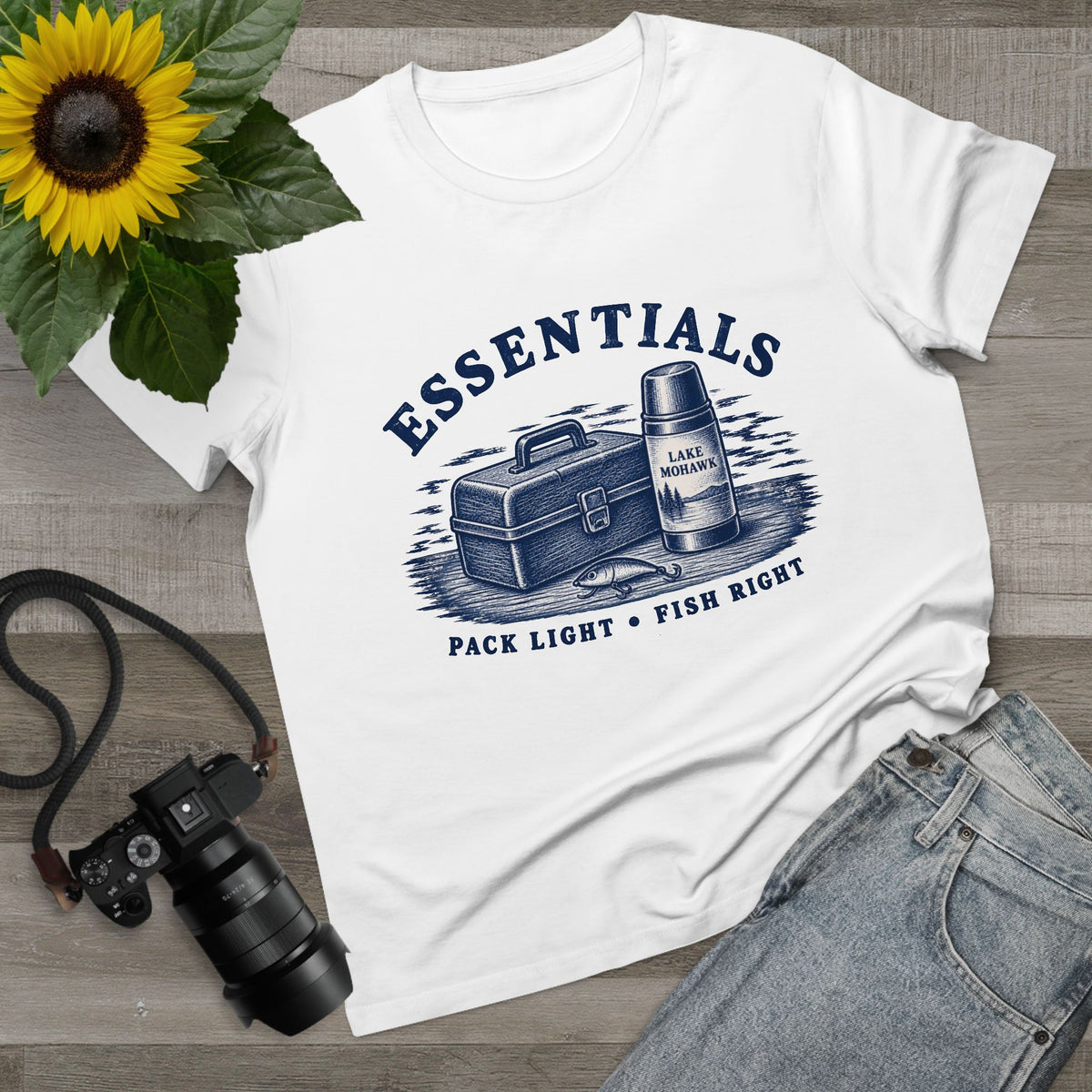 Pack Light • Fish Right T-Shirt - Shop Lake Mohawk
