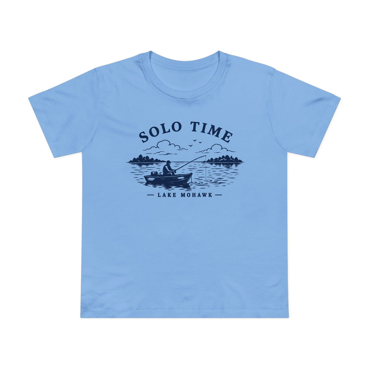Solo Time Lake T-Shirt - Shop Lake Mohawk - Carolina Blue / XS