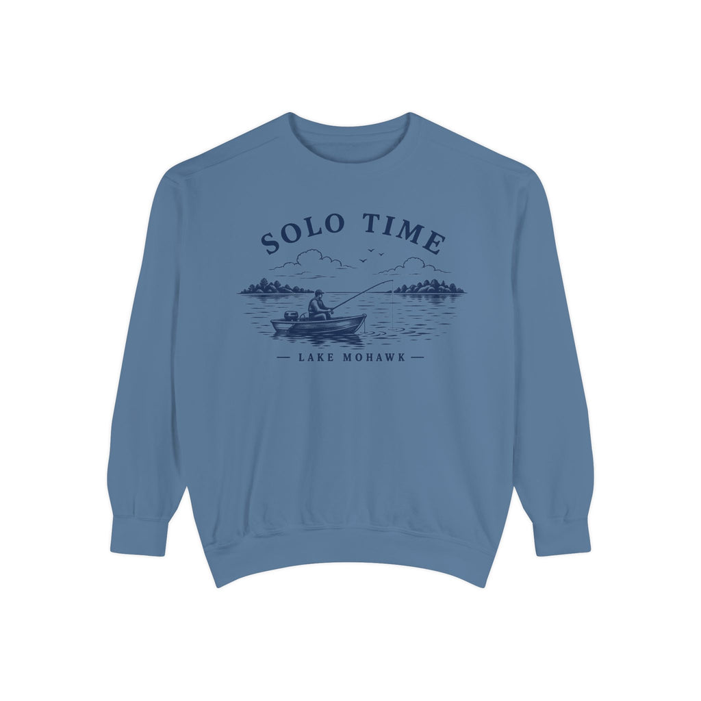 Solo Time Lake Crewneck - Shop Lake Mohawk - Blue Jean / S