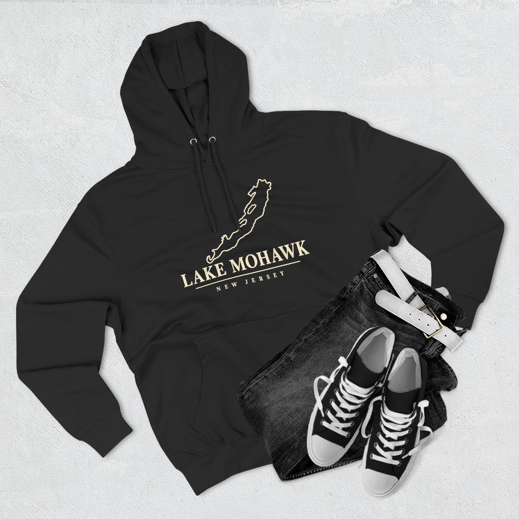 Lake Mohawk Map Hoodie - Shop Lake Mohawk