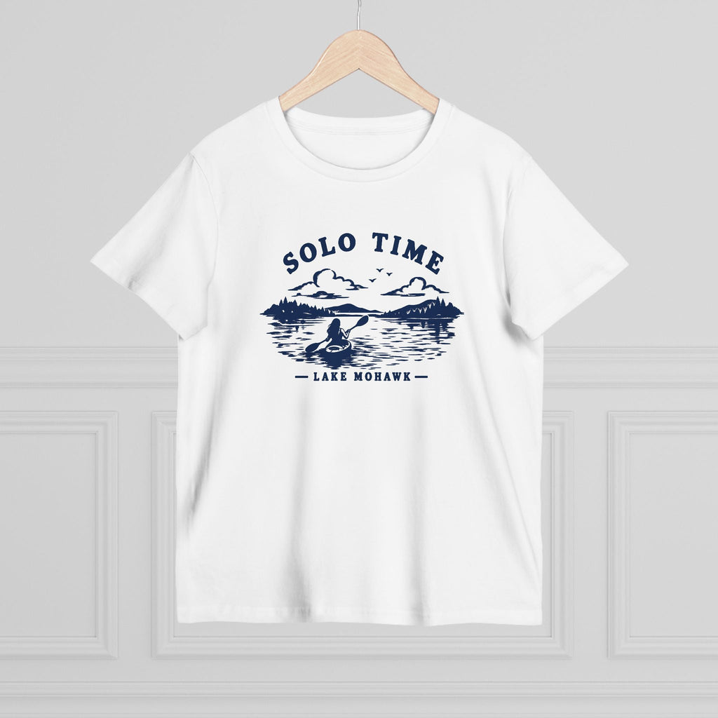 Solo Time Lake Tee — Women’s Kayaking Graphic T-Shirt - Shop Lake Mohawk