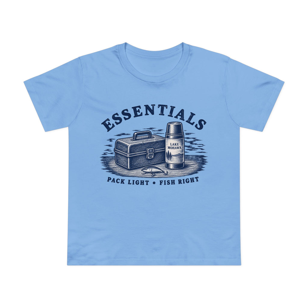 Pack Light • Fish Right T-Shirt - Shop Lake Mohawk - Carolina Blue / XS