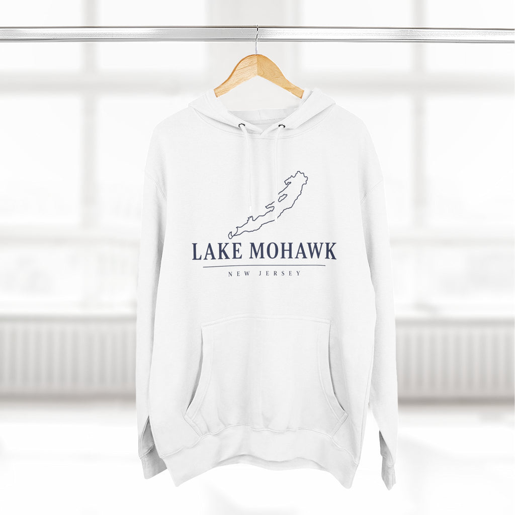 Lake Mohawk Map Hoodie - Shop Lake Mohawk