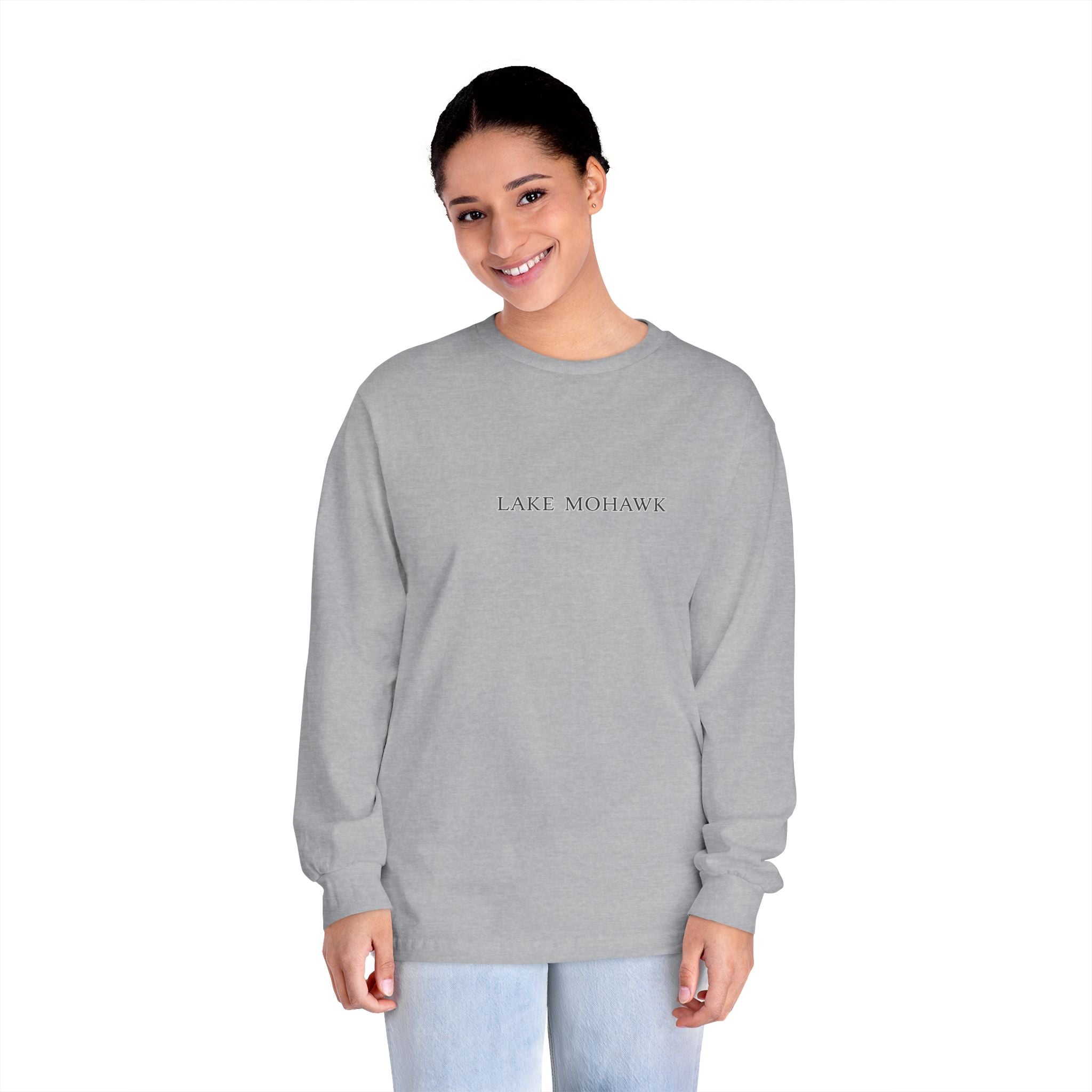Lake Mohawk Minimalist Long Sleeve Tee