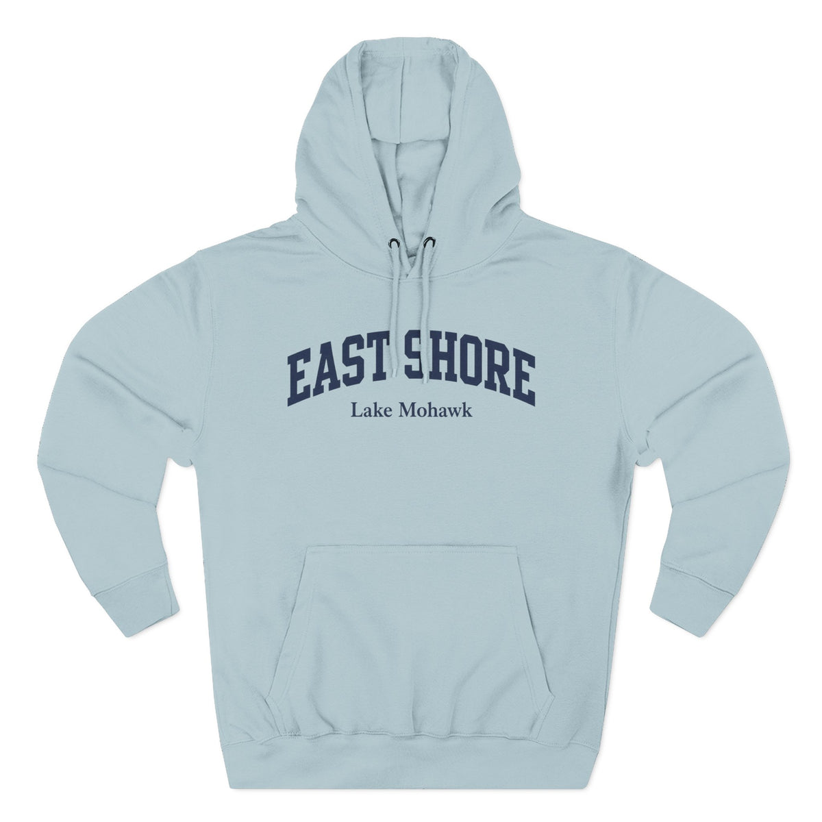 East Shore Collegiate Hoodie - Shop Lake Mohawk - XS / Blue Mist