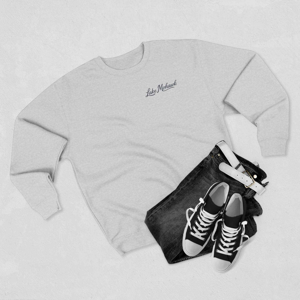 Minimal Script Crewneck