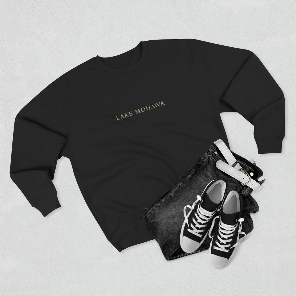 Lake Mohawk Minimal Text Crewneck