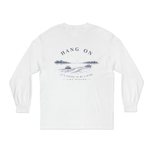 Hang On Lakeside Long Sleeve - Shop Lake Mohawk - White / S