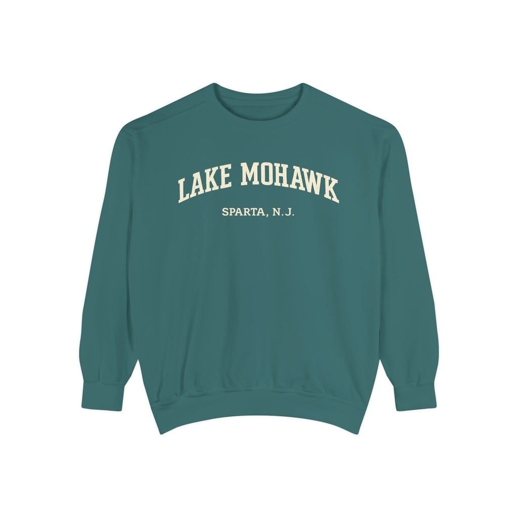 Lake Mohawk College Crewneck - Shop Lake Mohawk - Blue Spruce / S