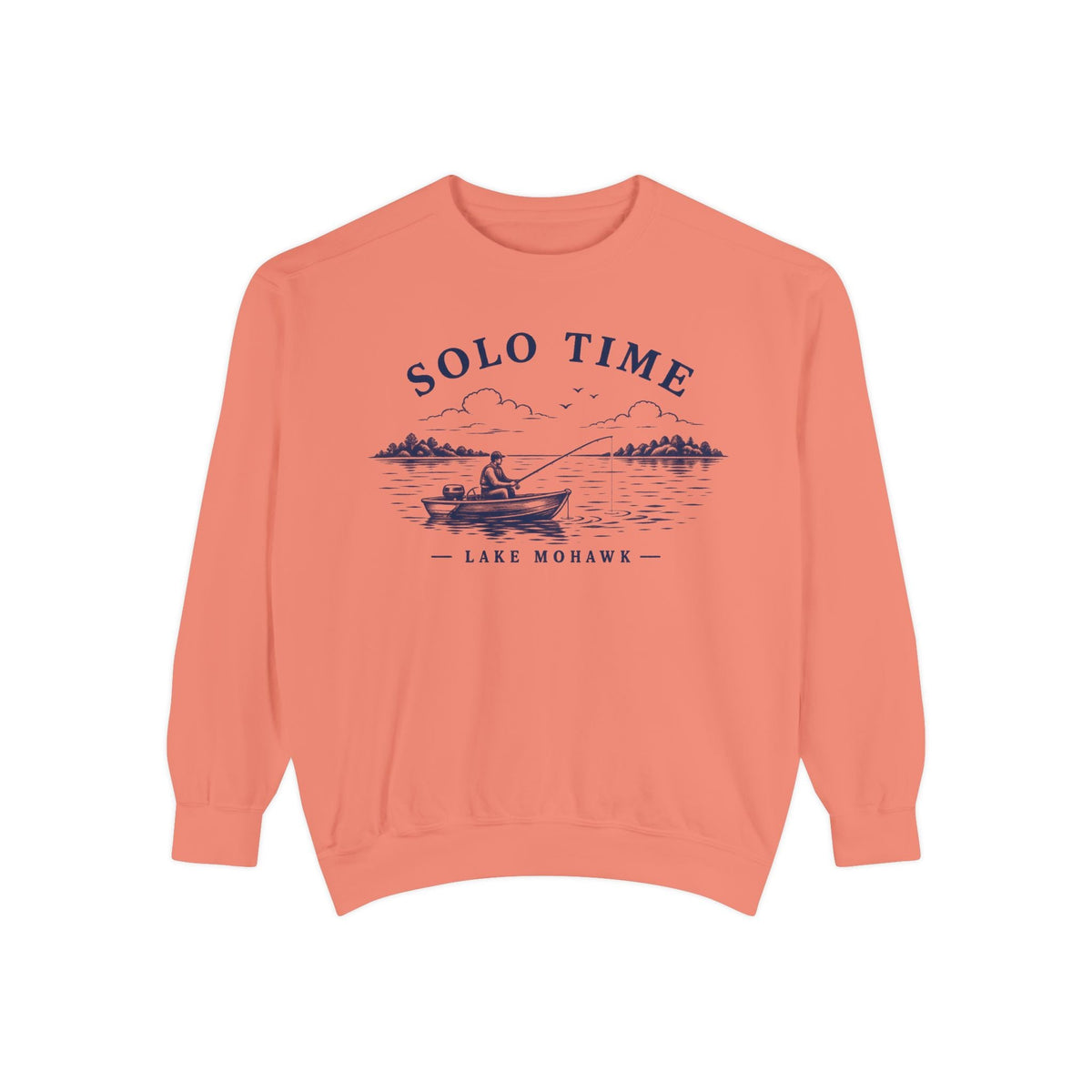 Solo Time Lake Crewneck - Shop Lake Mohawk - Terracotta / S