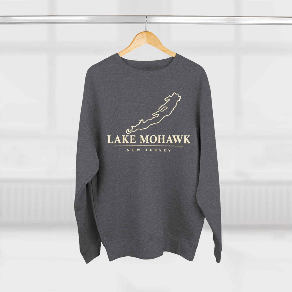 Lake Mohawk Lake Map Crewneck