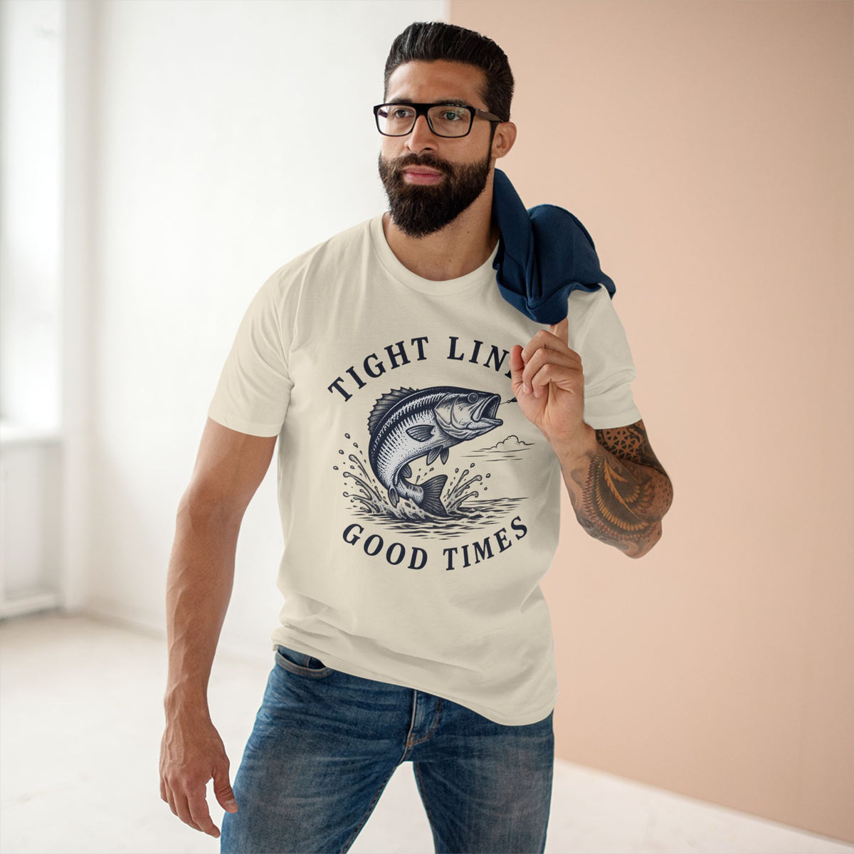 Tight Lines, Good Times T-Shirt - Shop Lake Mohawk