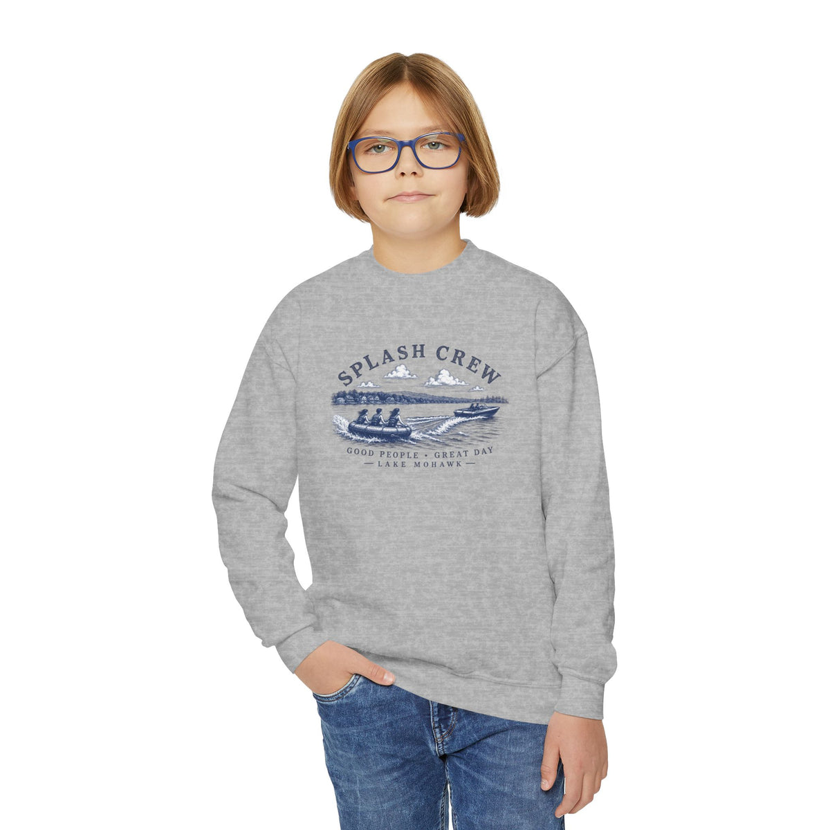 Youth Crewneck - Shop Lake Mohawk