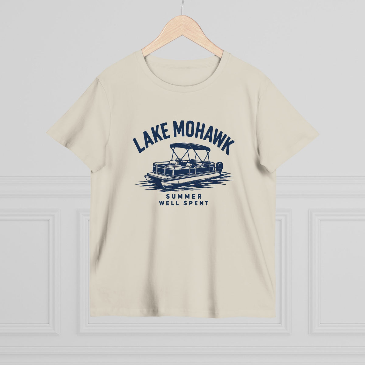 Lake Mohawk Pontoon Boat T-Shirt - Shop Lake Mohawk