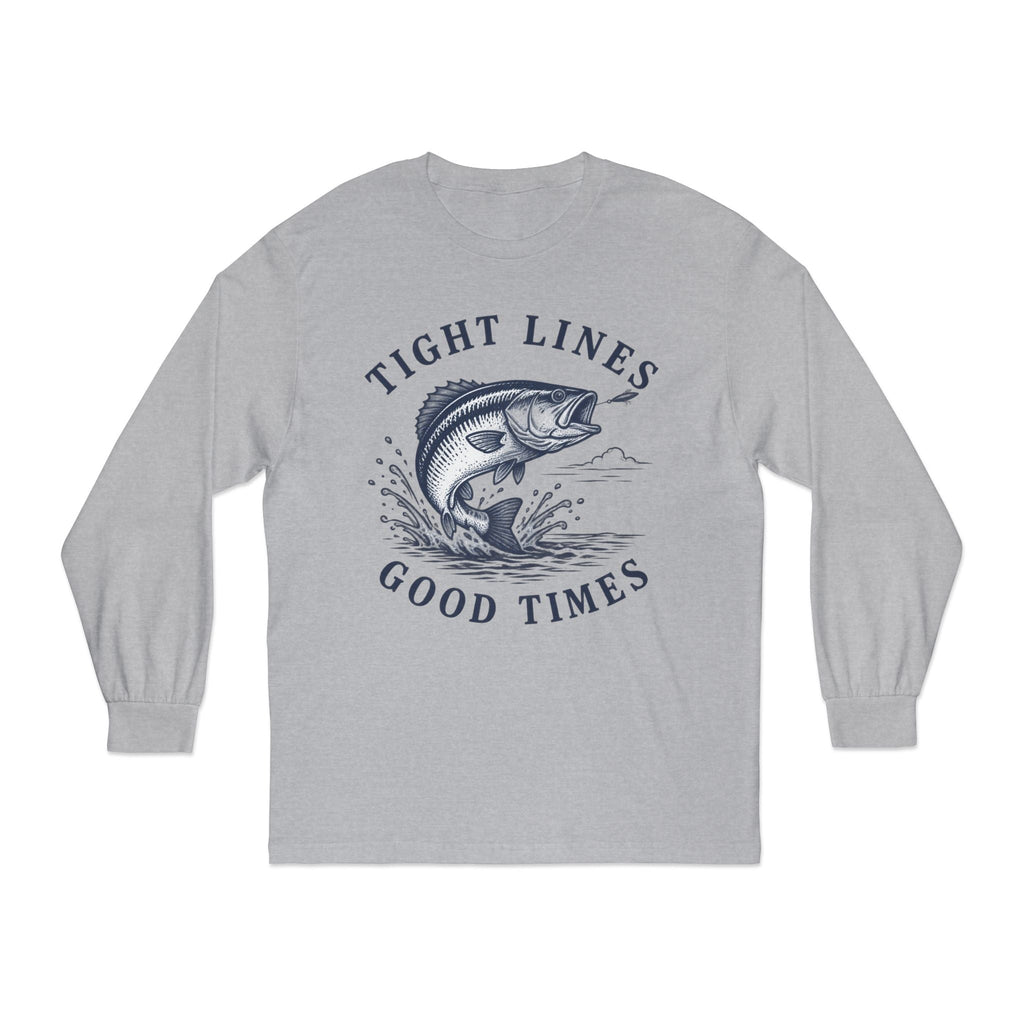 Fishing Long Sleeve - Shop Lake Mohawk - Athletic Heather / S
