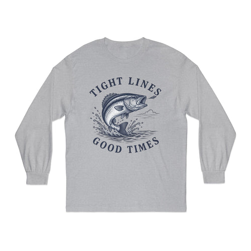 Fishing Long Sleeve - Shop Lake Mohawk - Athletic Heather / S
