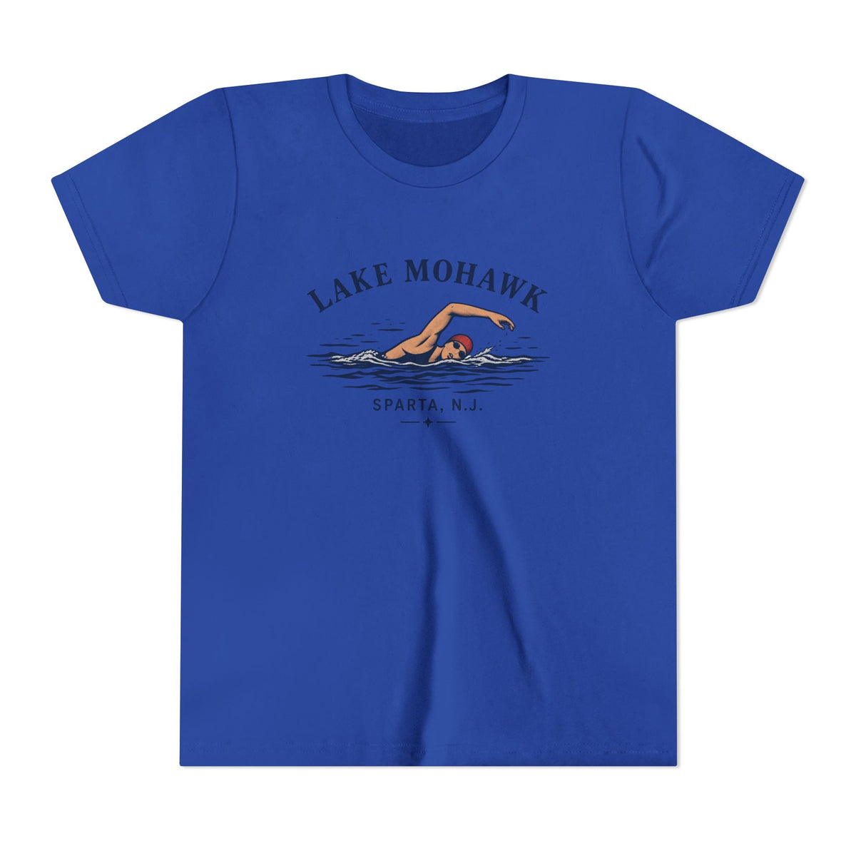 Lake Mohawk Swim Youth T-Shirt - Shop Lake Mohawk - S / True Royal