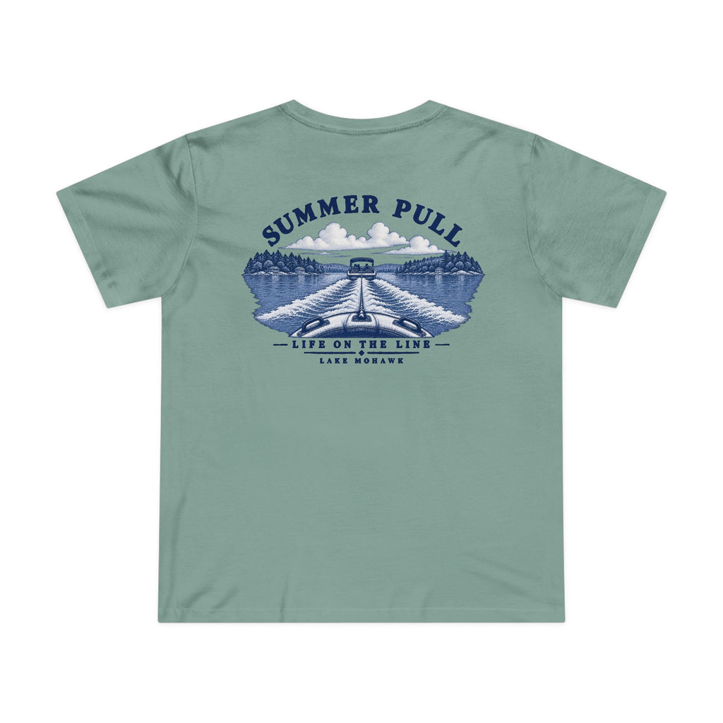 Summer Pull Women’s T-Shirt - Shop Lake Mohawk
