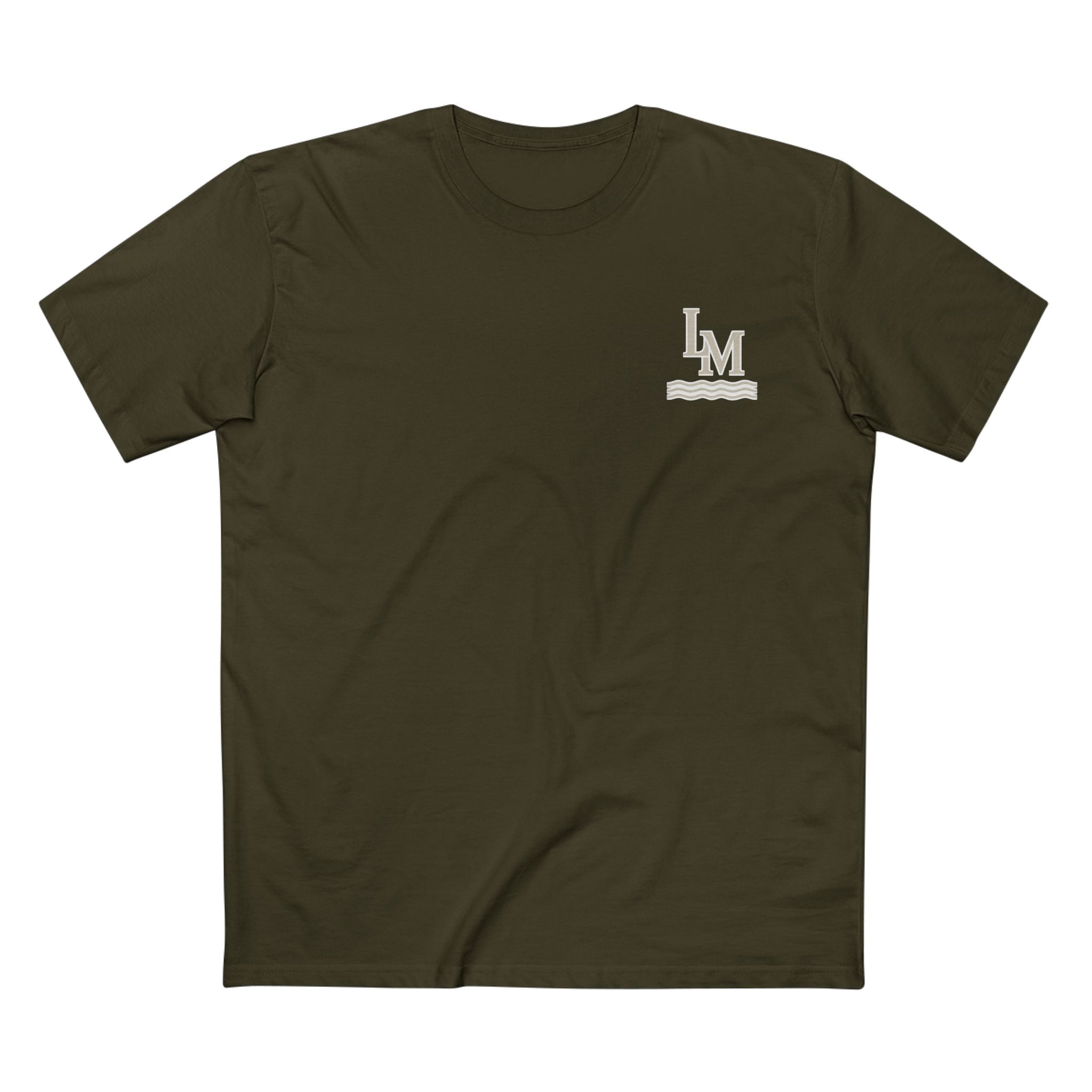 LM Script Chest Logo Tee