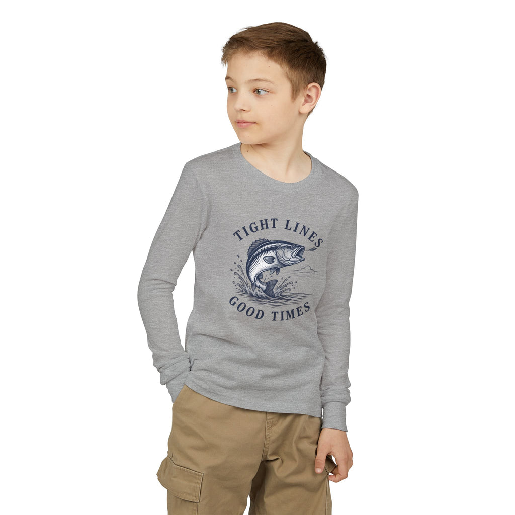 Tight Lines, Good Times Youth Long Sleeve