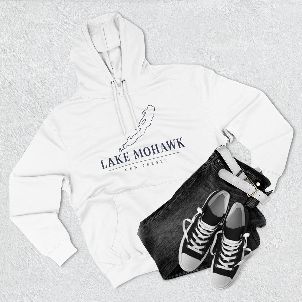 Lake Mohawk Map Hoodie - Shop Lake Mohawk