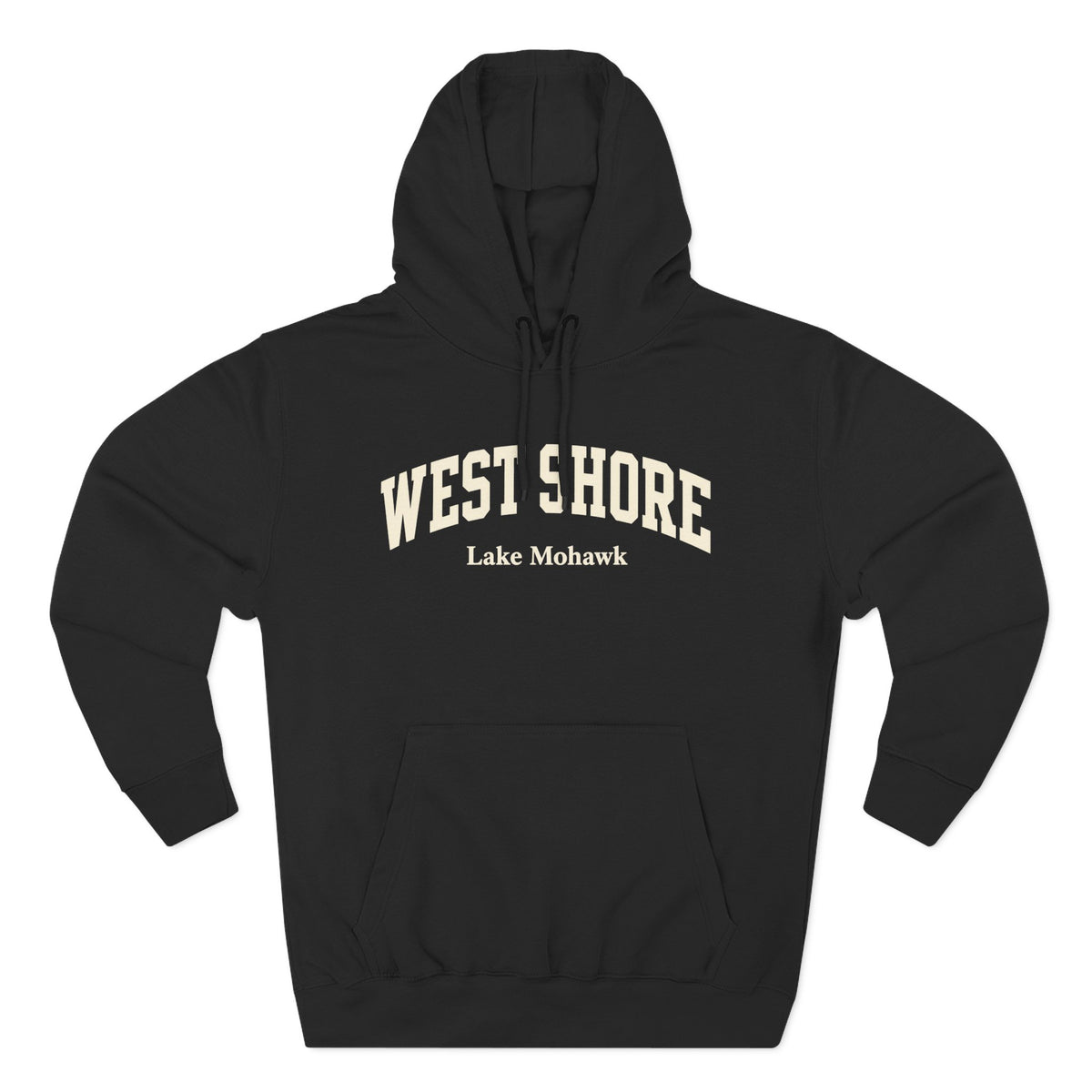 West Shore Athletic Hoodie - Shop Lake Mohawk - XS / Black