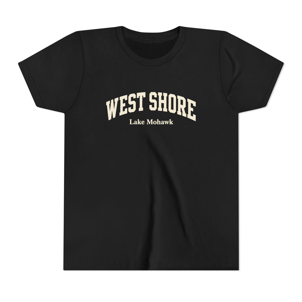 West Shore Youth T-Shirt - Shop Lake Mohawk - S / Black