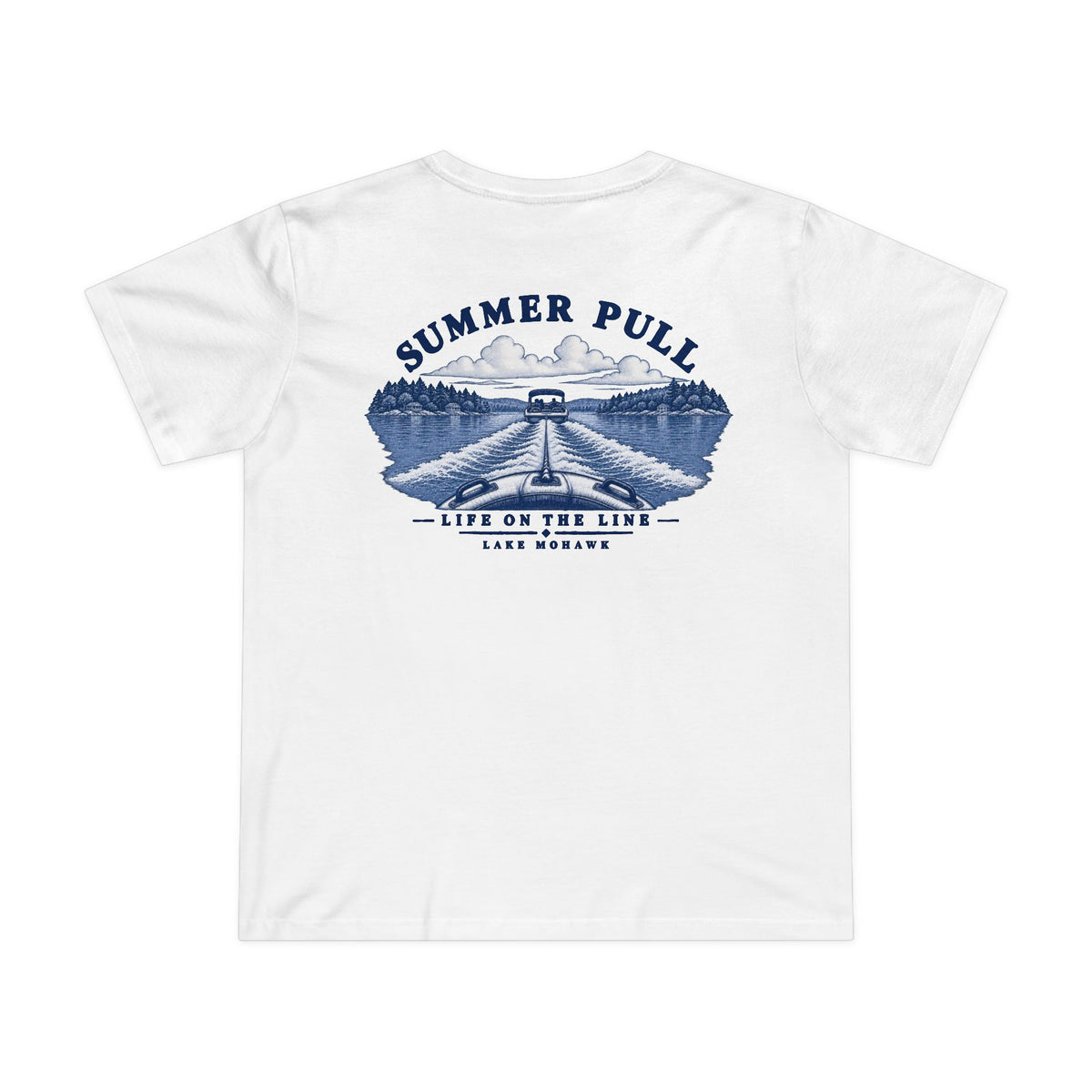 Summer Pull Women’s T-Shirt - Shop Lake Mohawk