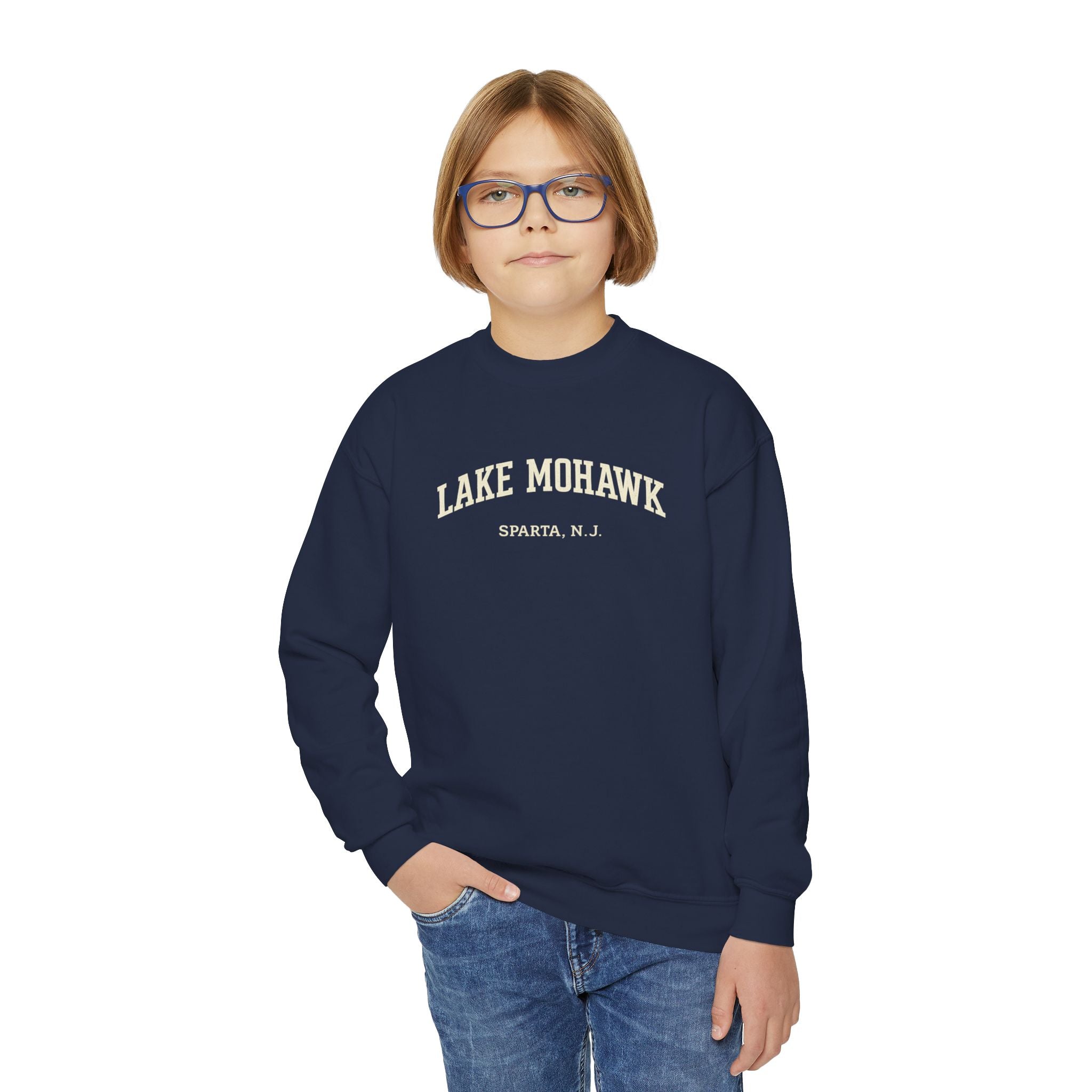 Lake Mohawk Sparta Youth Crewneck