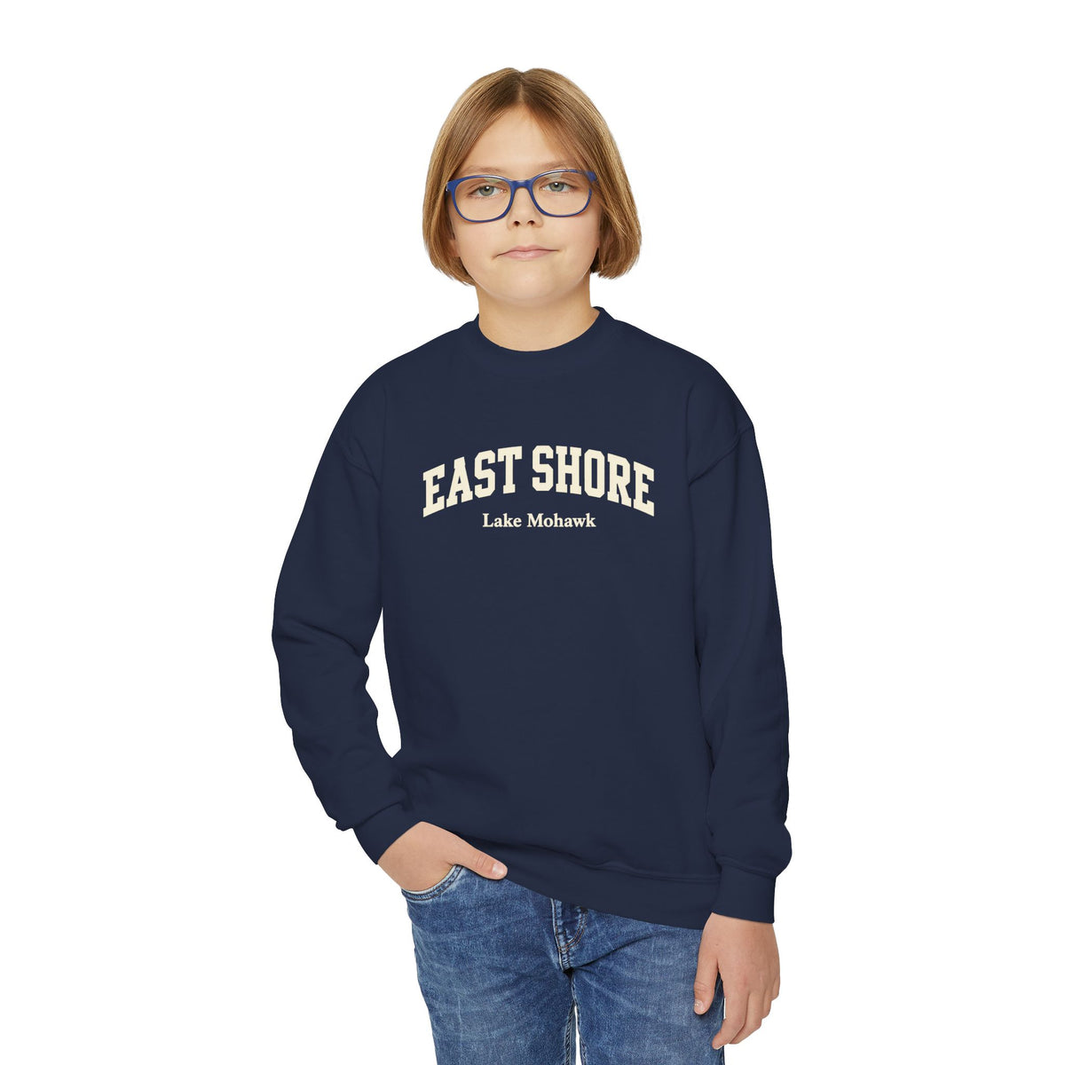 East Shore Nautical Youth Crewneck