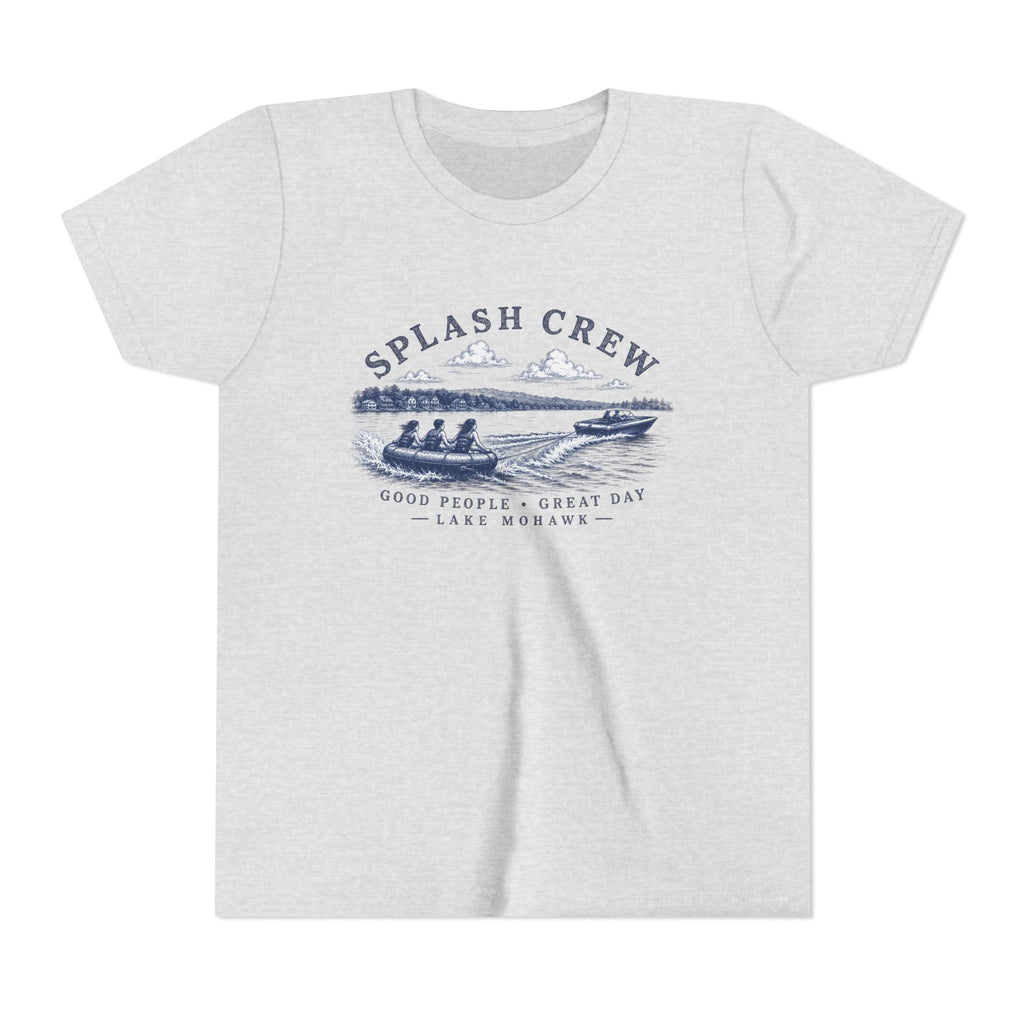 Splash Crew Youth T-Shirt - Shop Lake Mohawk - S / Ash