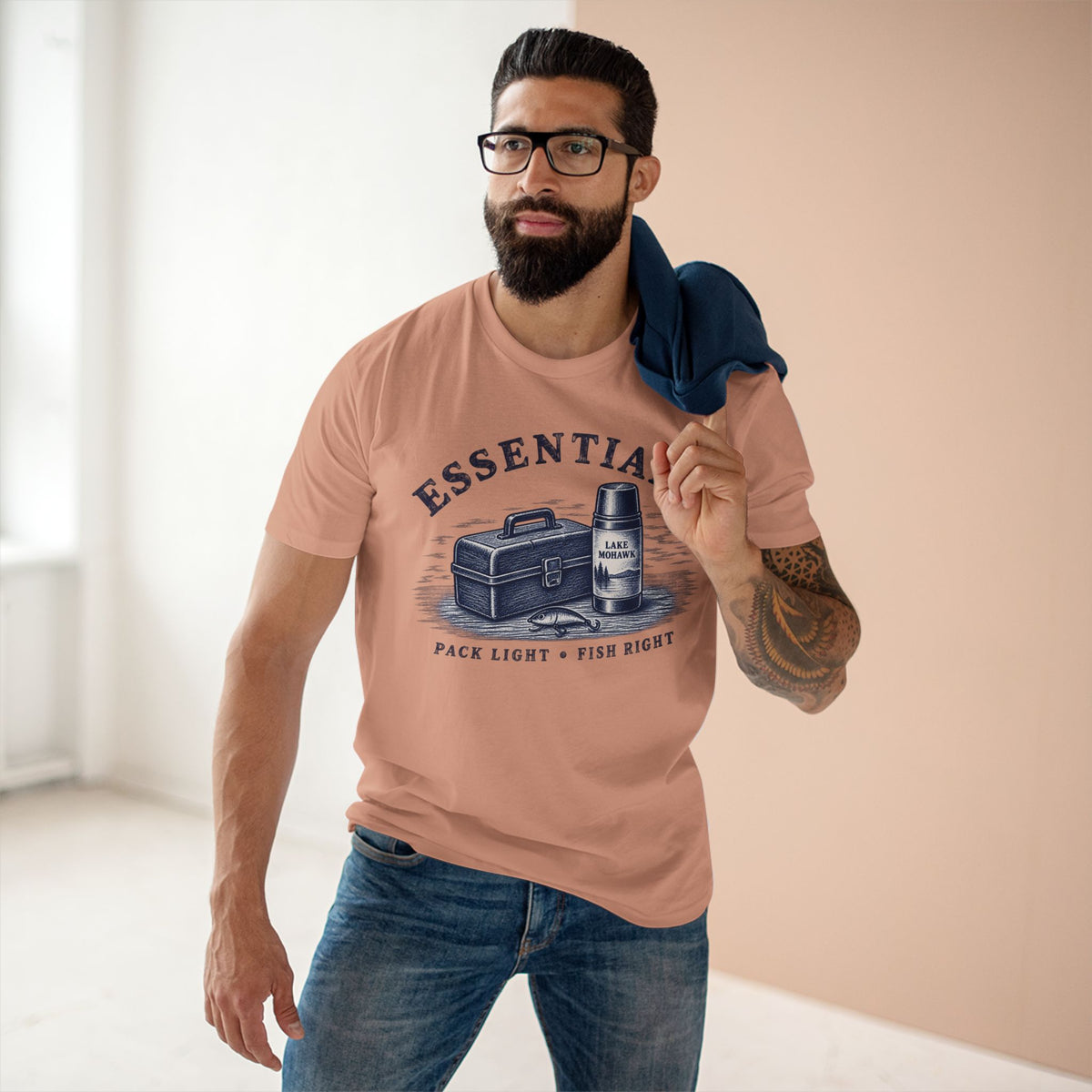 Essentials Fishing T-Shirt - Shop Lake Mohawk