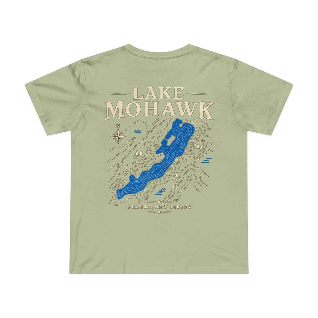 Lake Mohawk Map Tee