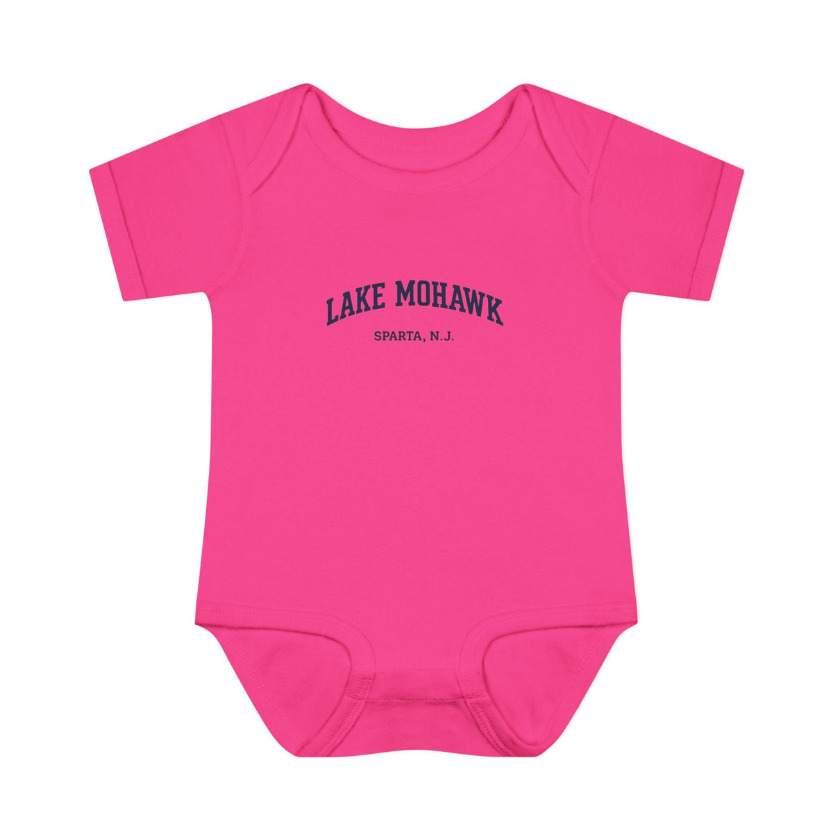 Lake Mohawk Baby Bodysuit - Shop Lake Mohawk - NB (0-3M) / Hot Pink