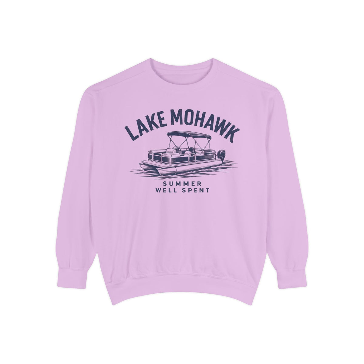 Lake Mohawk Pontoon Crewneck - Shop Lake Mohawk - Orchid / S