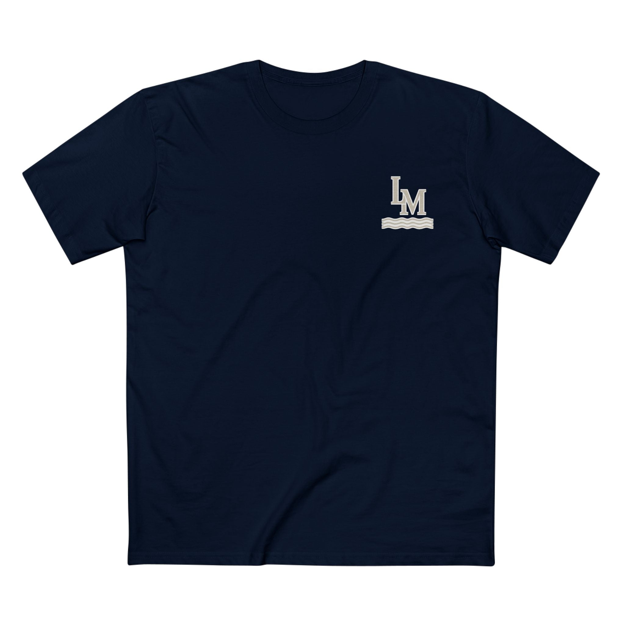 LM Script Chest Logo Tee