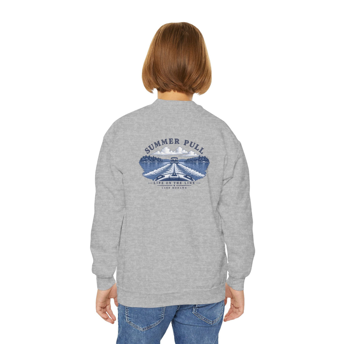 Summer Pull Youth Crewneck - Shop Lake Mohawk