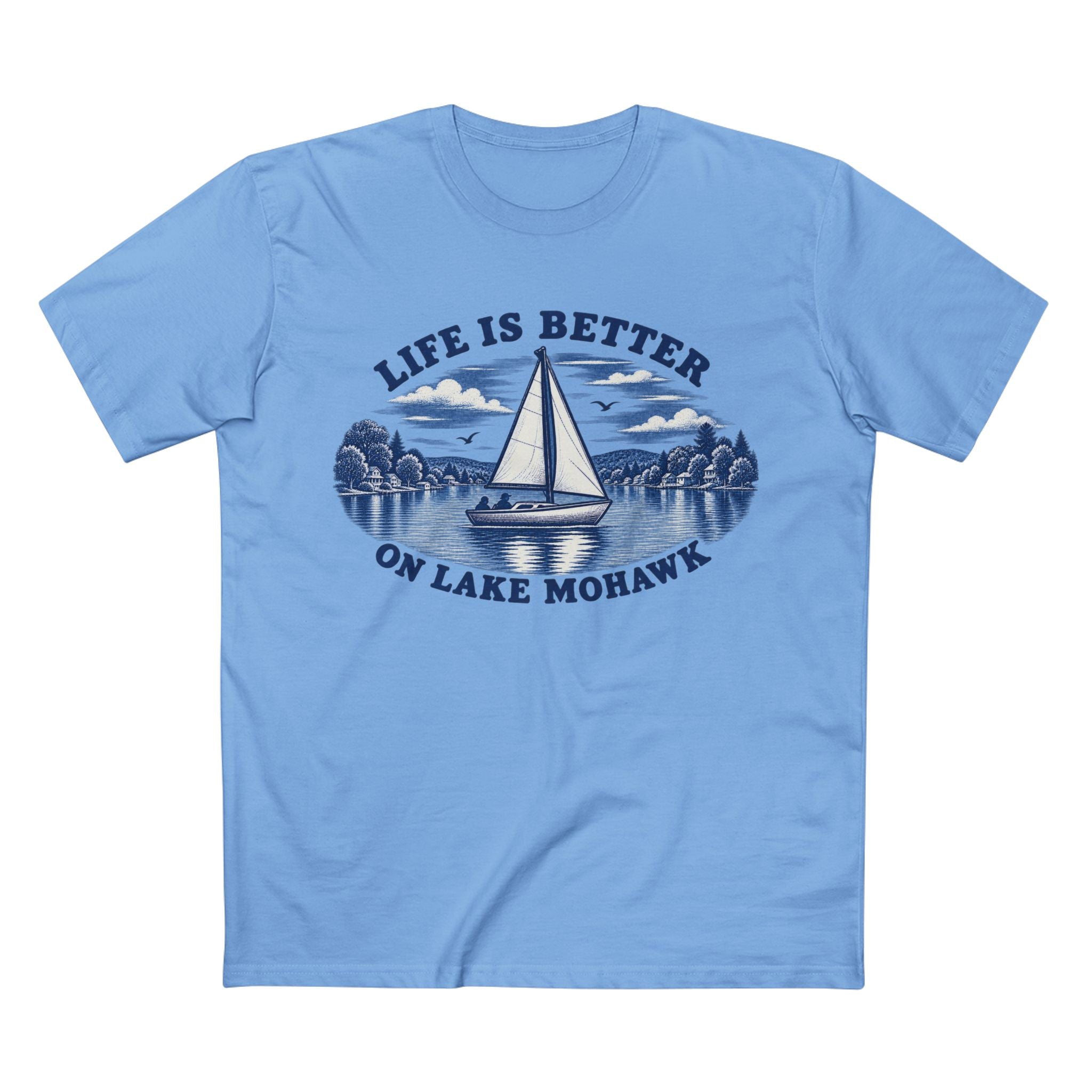 Lake Mohawk Sailboat T-Shirt