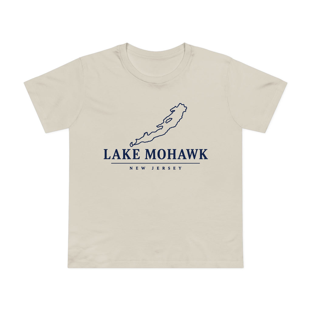 Lake Mohawk New Jersey Women’s Tee - Shop Lake Mohawk - Bone / XS