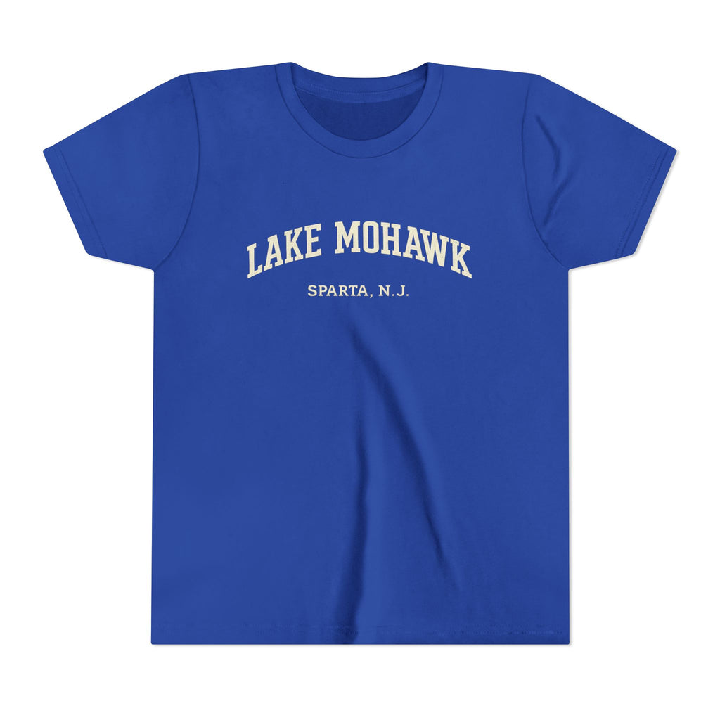 Lake Mohawk Sparta N.J. Youth T-Shirt - Shop Lake Mohawk - S / True Royal
