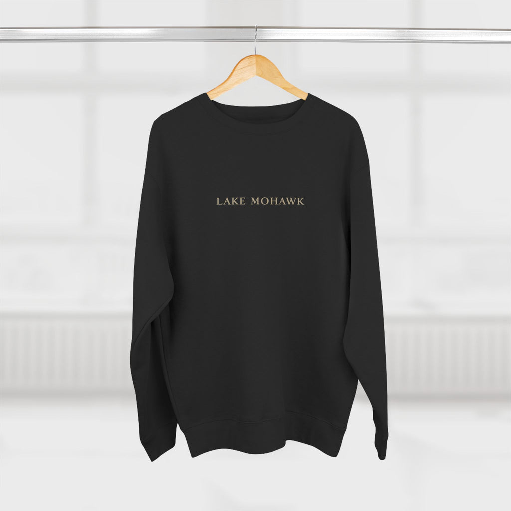 Lake Mohawk Minimal Text Crewneck